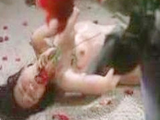 Fucking a Nippon Beauty with a Rose for Ultimate Pleasure